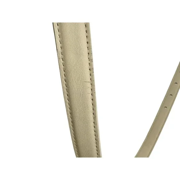 NEW Helsa Logo Mini Belt White - Size S